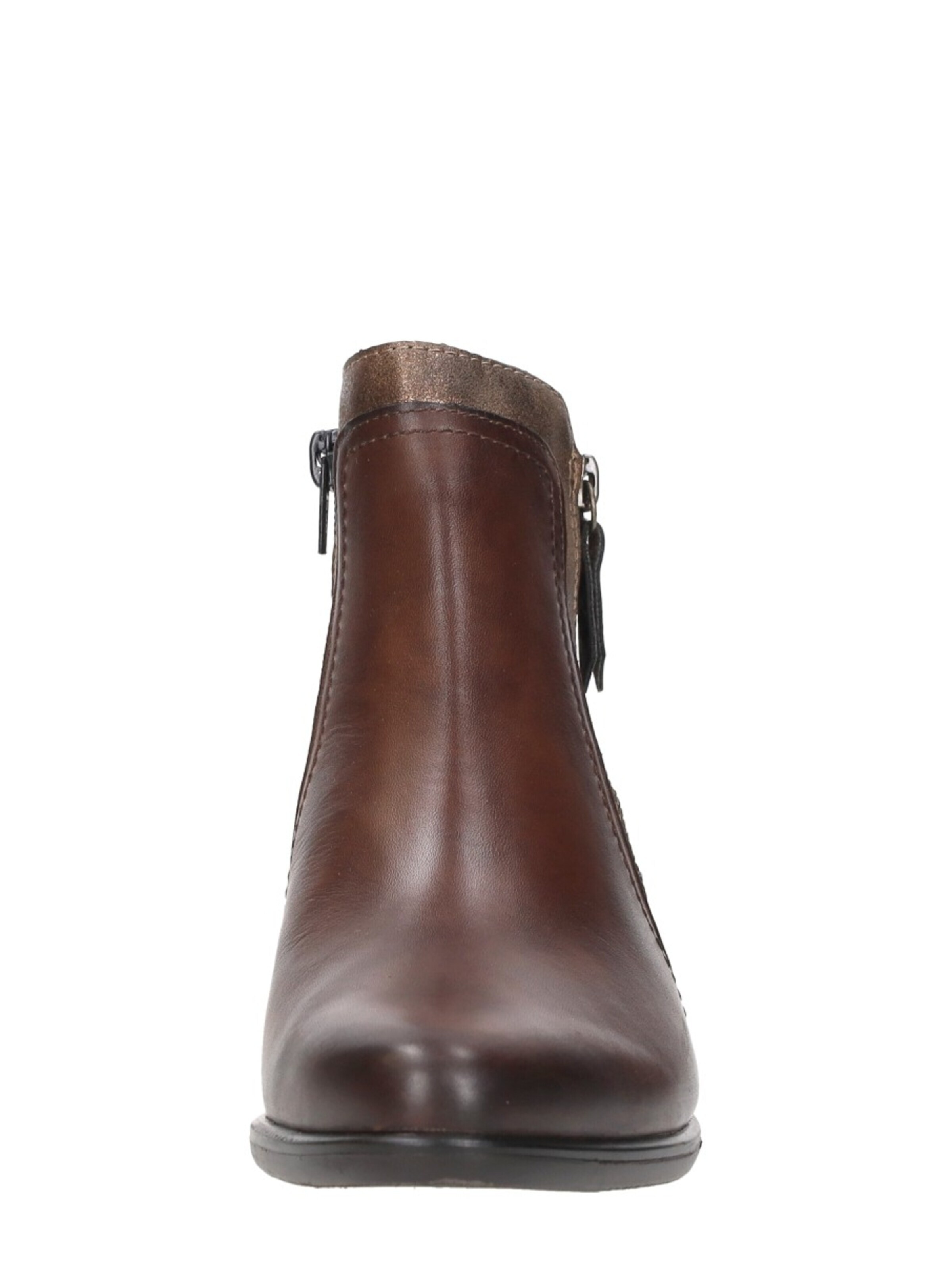 REMONTE Boots 'Enkellaarsjes Hak' in Brown