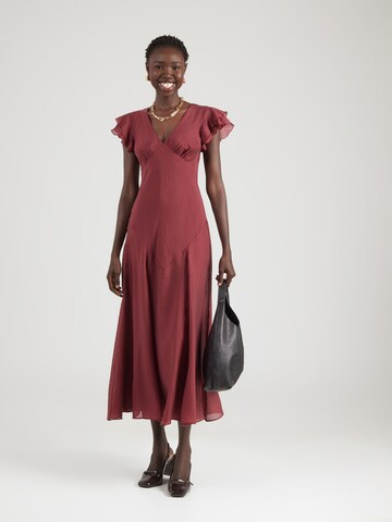 TOPSHOP Платье 'SAGA' в Красный: спереди