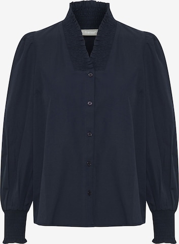 Fransa Bluse 'Pops' i blå: forside