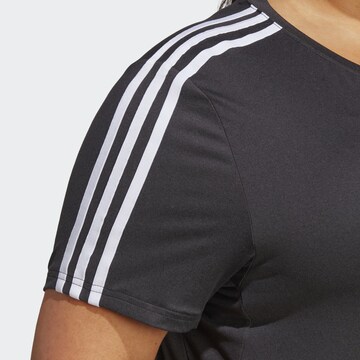 ADIDAS PERFORMANCE Λειτουργικό μπλουζάκι 'Essentials' σε μαύρο