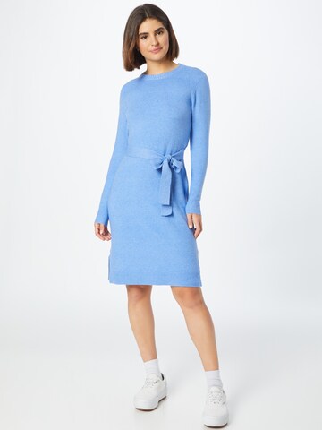 PIECES Knitted dress 'Cava' in Blue: front