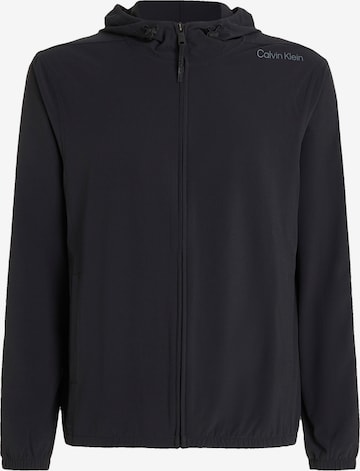 Calvin Klein Sport Outdoor jacket in Black: front
