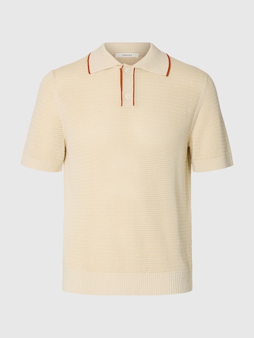 Pull-over SELECTED en blanc