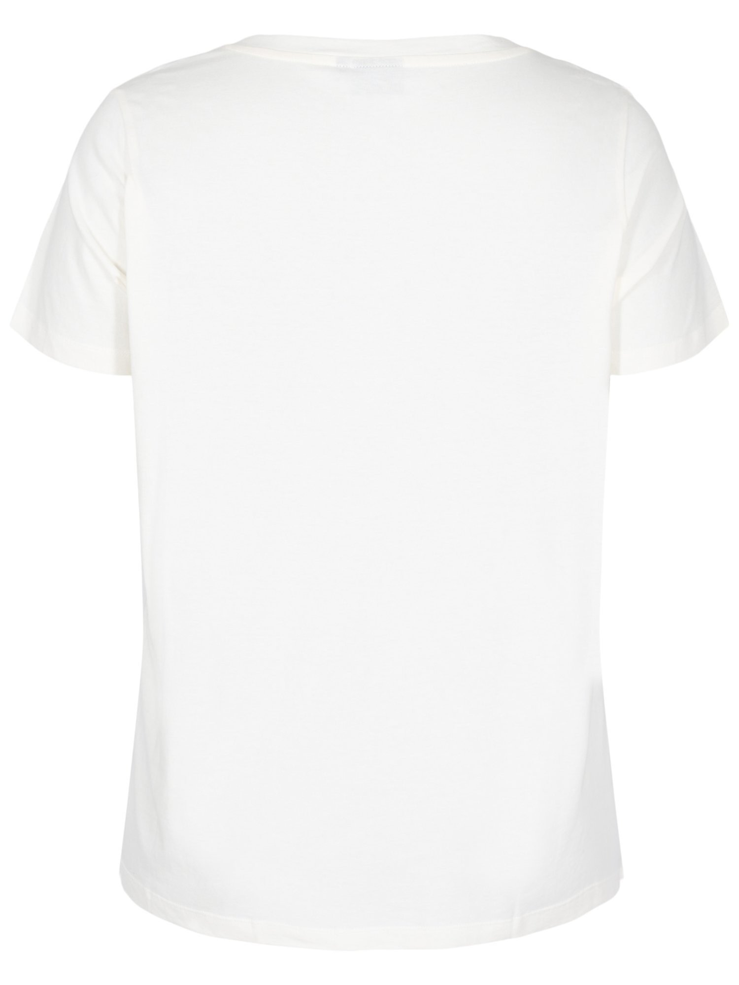 Zizzi T-Shirt MFAY in Offwhite 