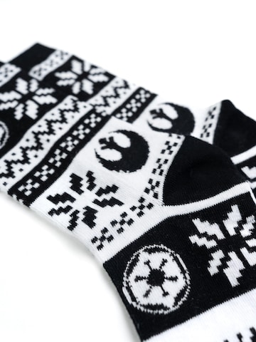 STAR WARS Socks 'Black & White' in Mixed colors