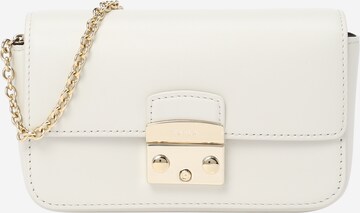 FURLA - Bolso de hombro 'Metropolis Mini' en blanco: frente