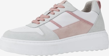 Tamaris GreenStep Sneakers laag in Wit: voorkant