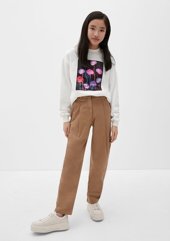 s.Oliver Wide leg Pants in Brown