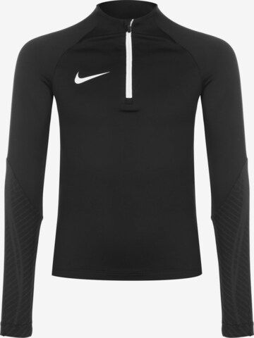 NIKE Athletic Sweatshirt in Black: front