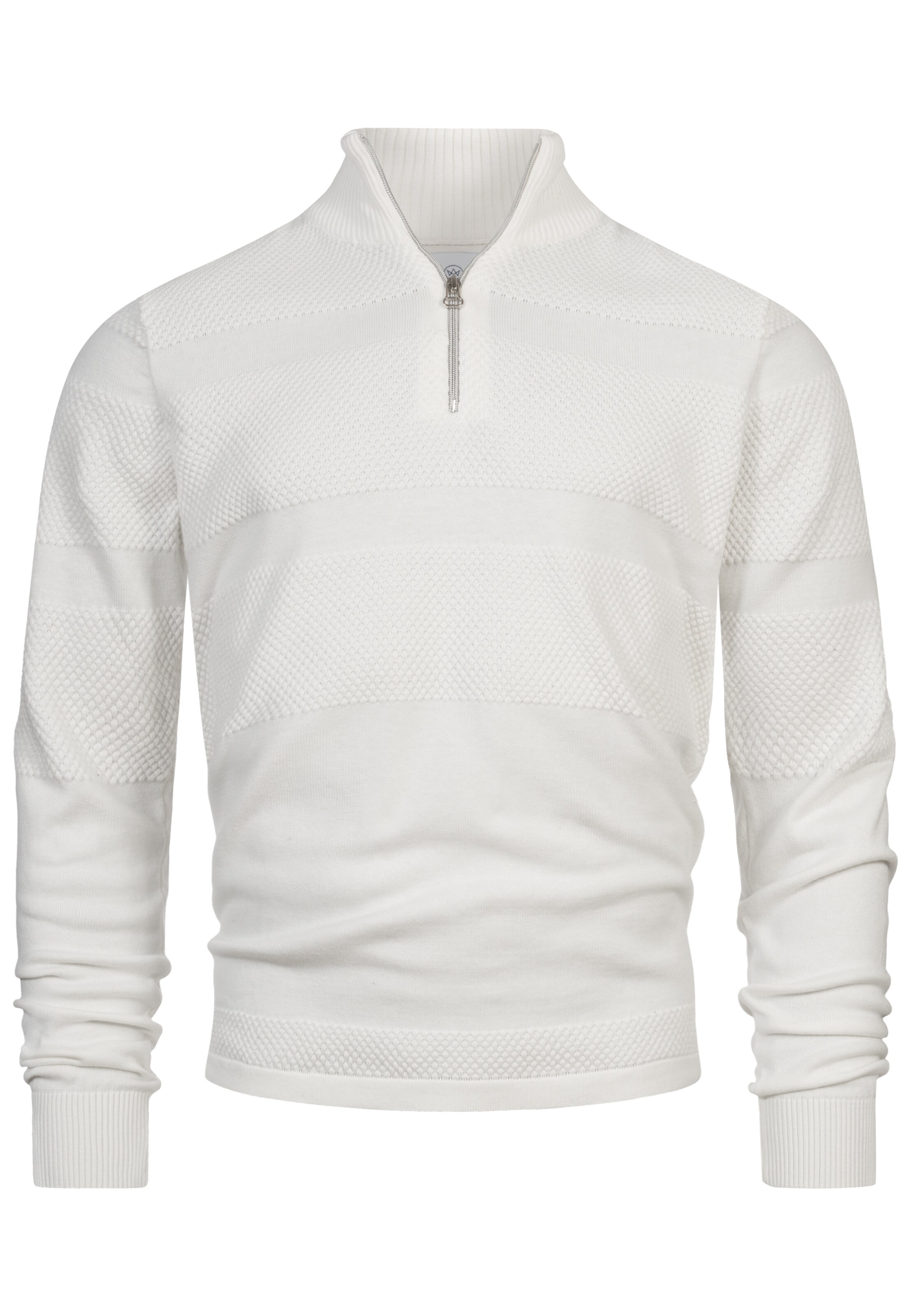 Kronstadt Trui 'Hannes' in Wit: voorkant