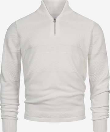 Kronstadt Trui 'Hannes' in Wit: voorkant