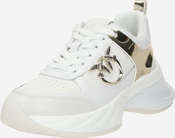 PINKO - Zapatillas deportivas bajas 'ARIEL 02' en blanco: frente