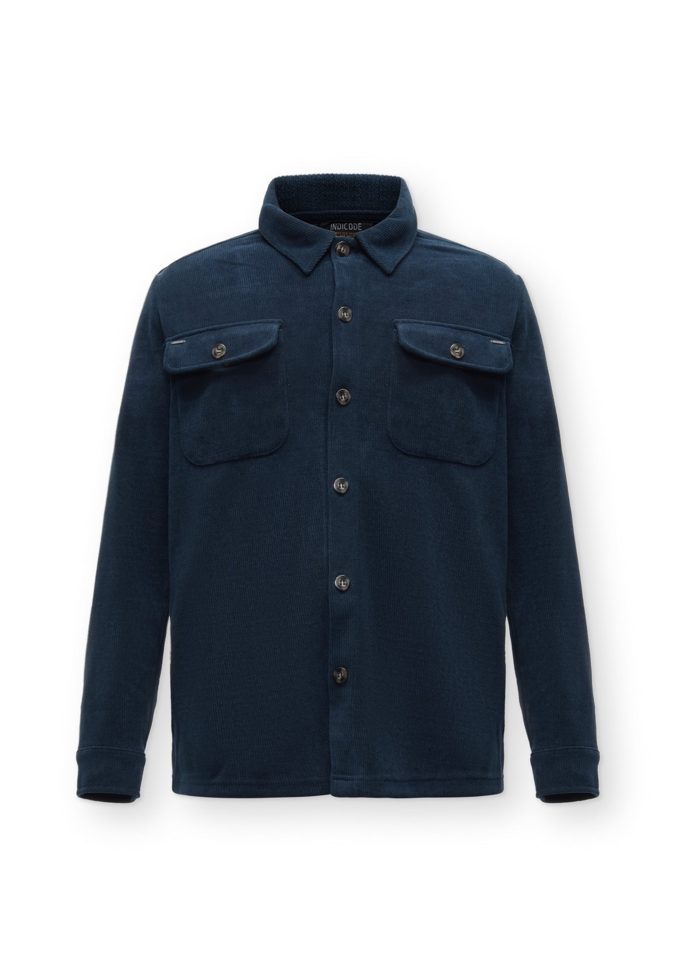 INDICODE JEANS - Ajuste regular Chaqueta de entretiempo 'Dalum' en azul: frente