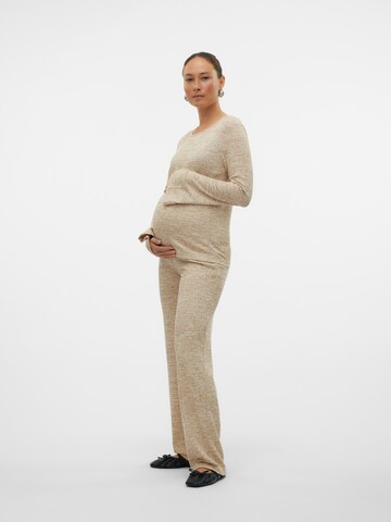 T-shirt 'MLTALIKA' MAMALICIOUS en beige
