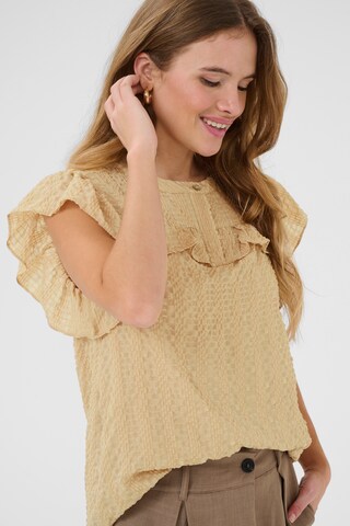 CULTURE Blouse 'CUelora' in Beige