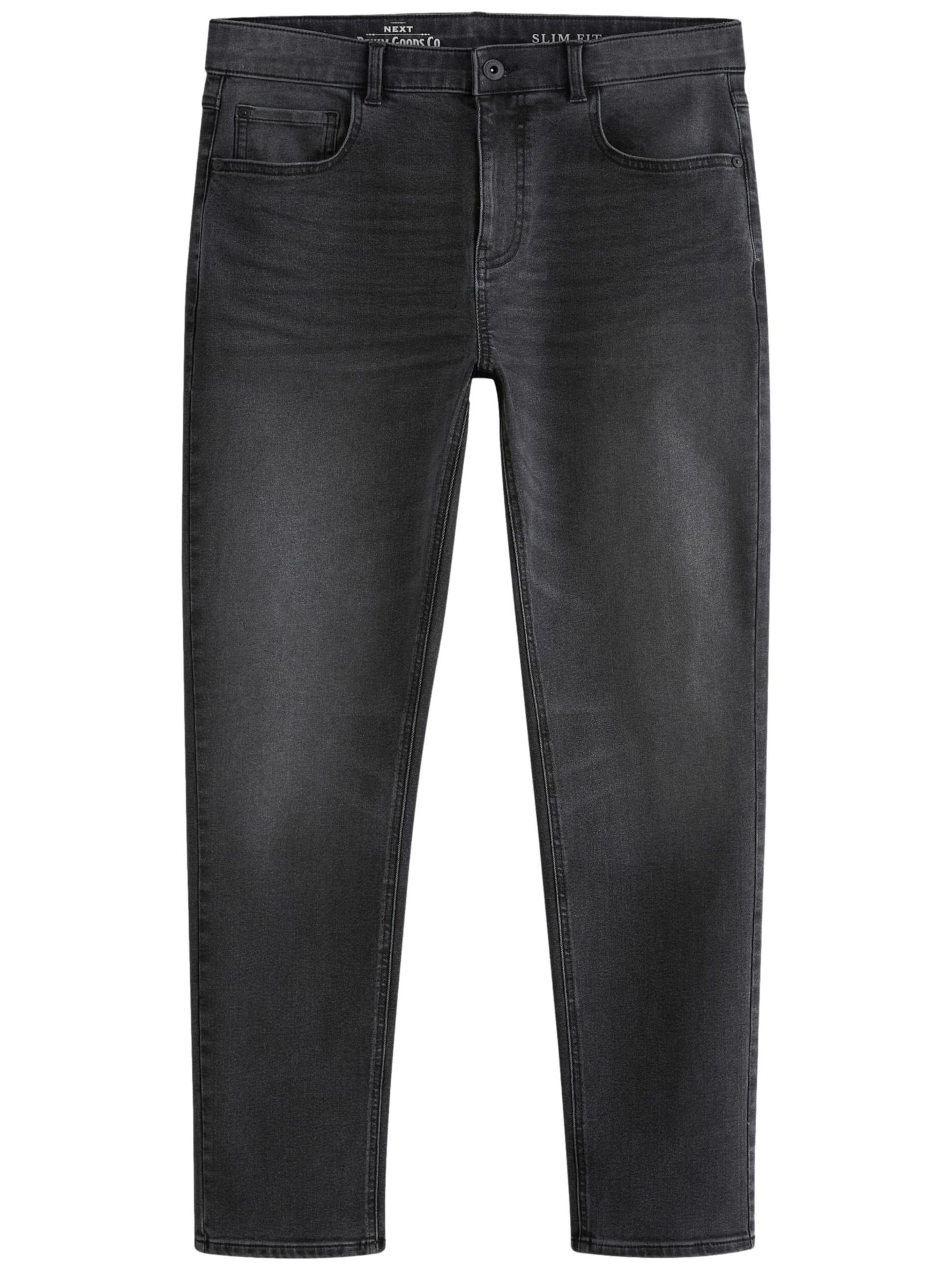 Next Слим Джинсы 'Essential' в Серый: спереди