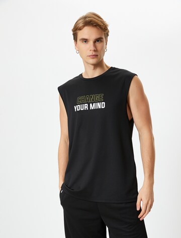 Koton Shirt in Zwart: voorkant