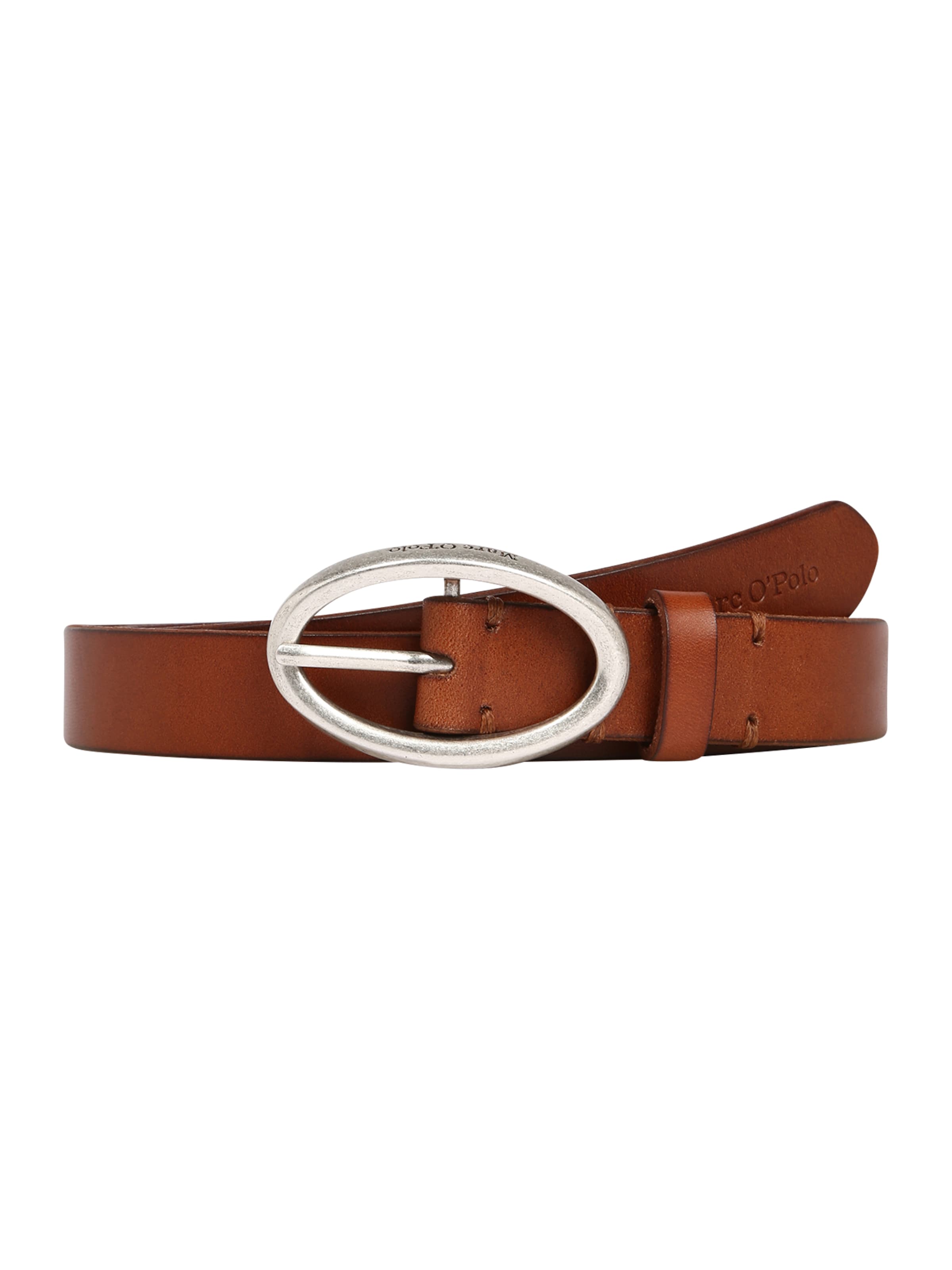 Marc O'Polo Belt 'Elly' in Brown: front