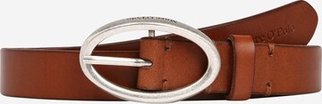 Ceinture 'Elly' Marc O'Polo en marron : devant