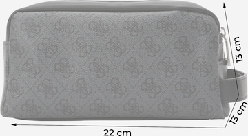 GUESS Toiletry Bag 'TORINO' in Grey