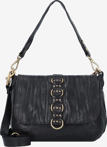 Campomaggi Shoulder Bag in Black: front