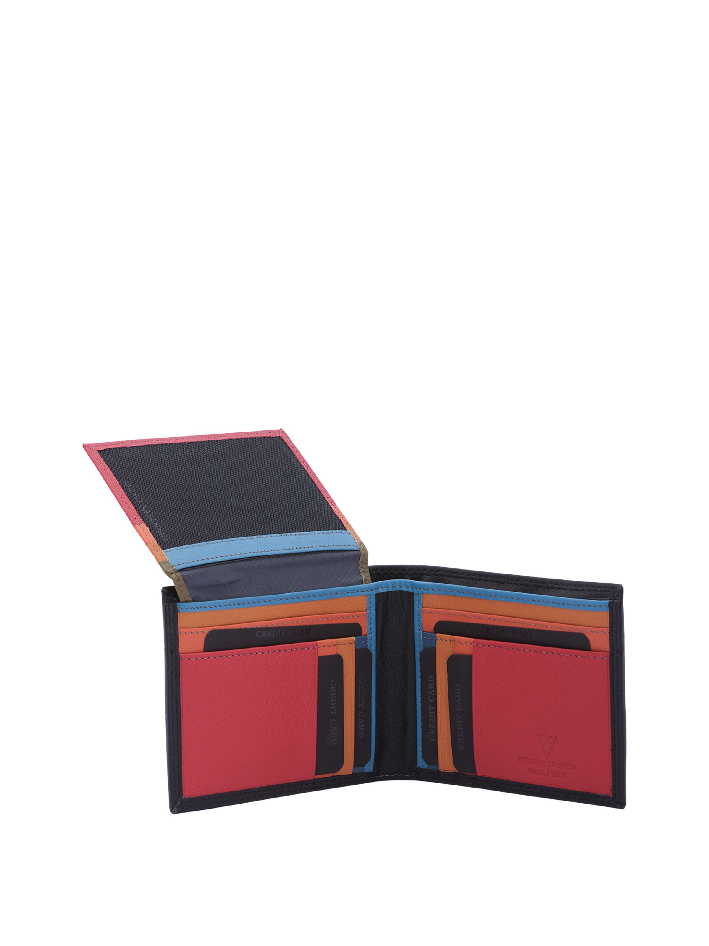 Sergio Valentini Wallet in Black: front