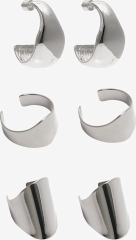 Pull&Bear Korvakoru värissä hopea: etupuoli