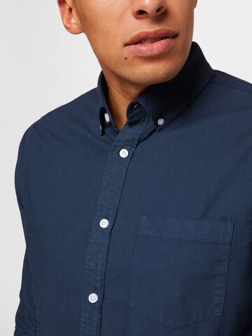 Cotton On Regular fit Button Up Shirt 'MAYFAIR' in Blue