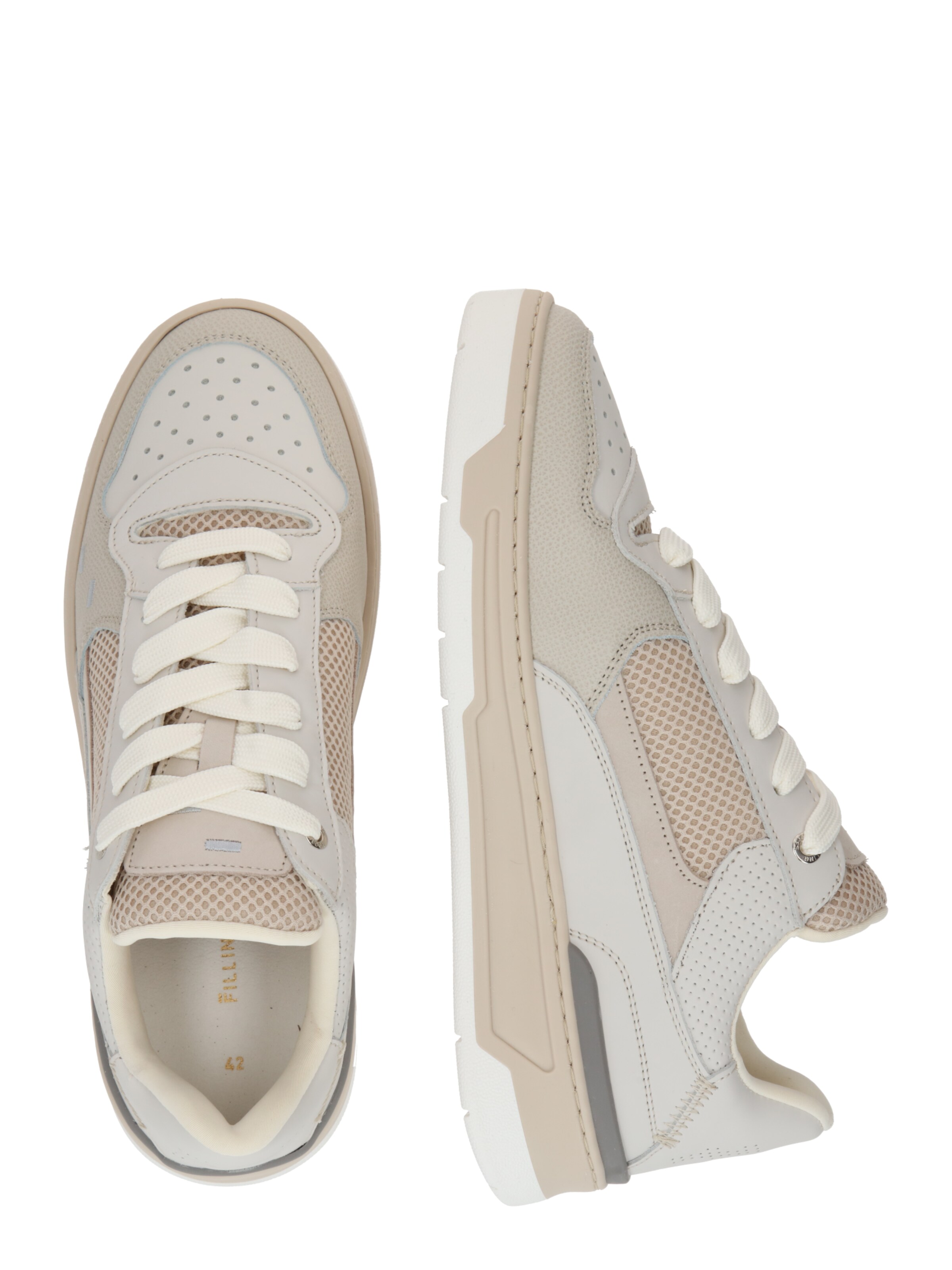 Baskets basses 'Cruiser Crumbs' Filling Pieces en blanc