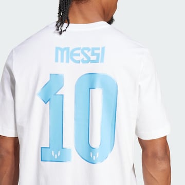ADIDAS PERFORMANCE Performance shirt 'Messi' in White