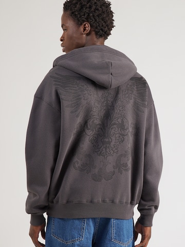 HOLLISTER Jopa na zadrgo | črna barva: sprednja stran