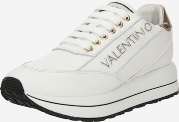 Baskets basses Valentino Shoes en blanc : devant