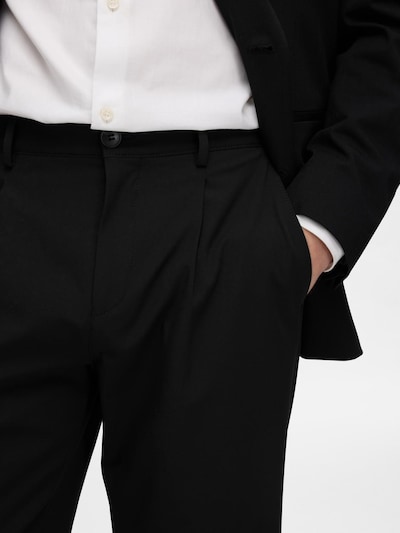 SELECTED HOMME Kalhoty se sklady v pase 'Liam 220' - černá, Produkt