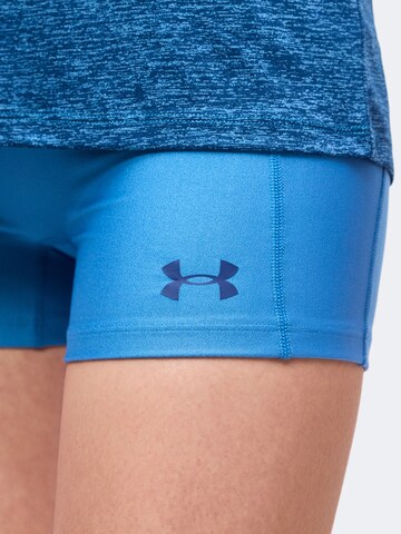 UNDER ARMOUR Skinny Sportbroek in Blauw