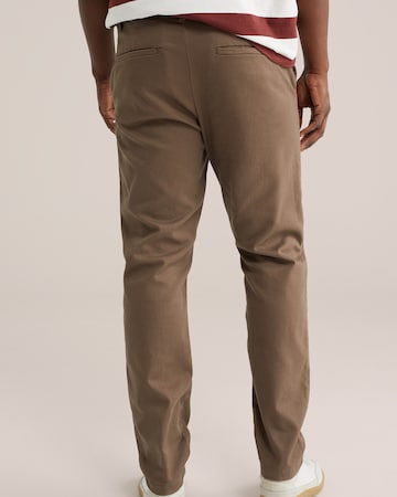 WE Fashion Regular Hose in Braun