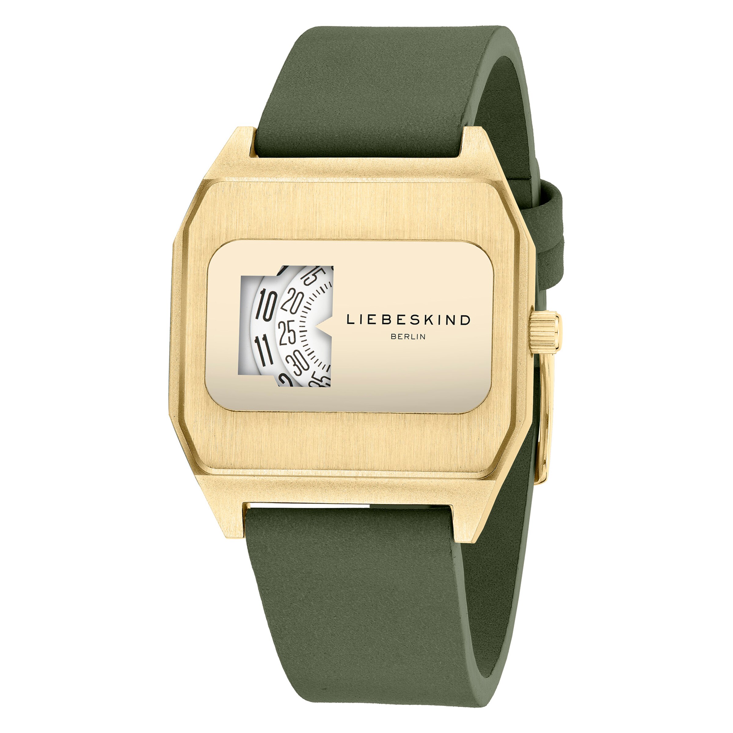 Montre à affichage analogique Liebeskind Berlin en vert : devant