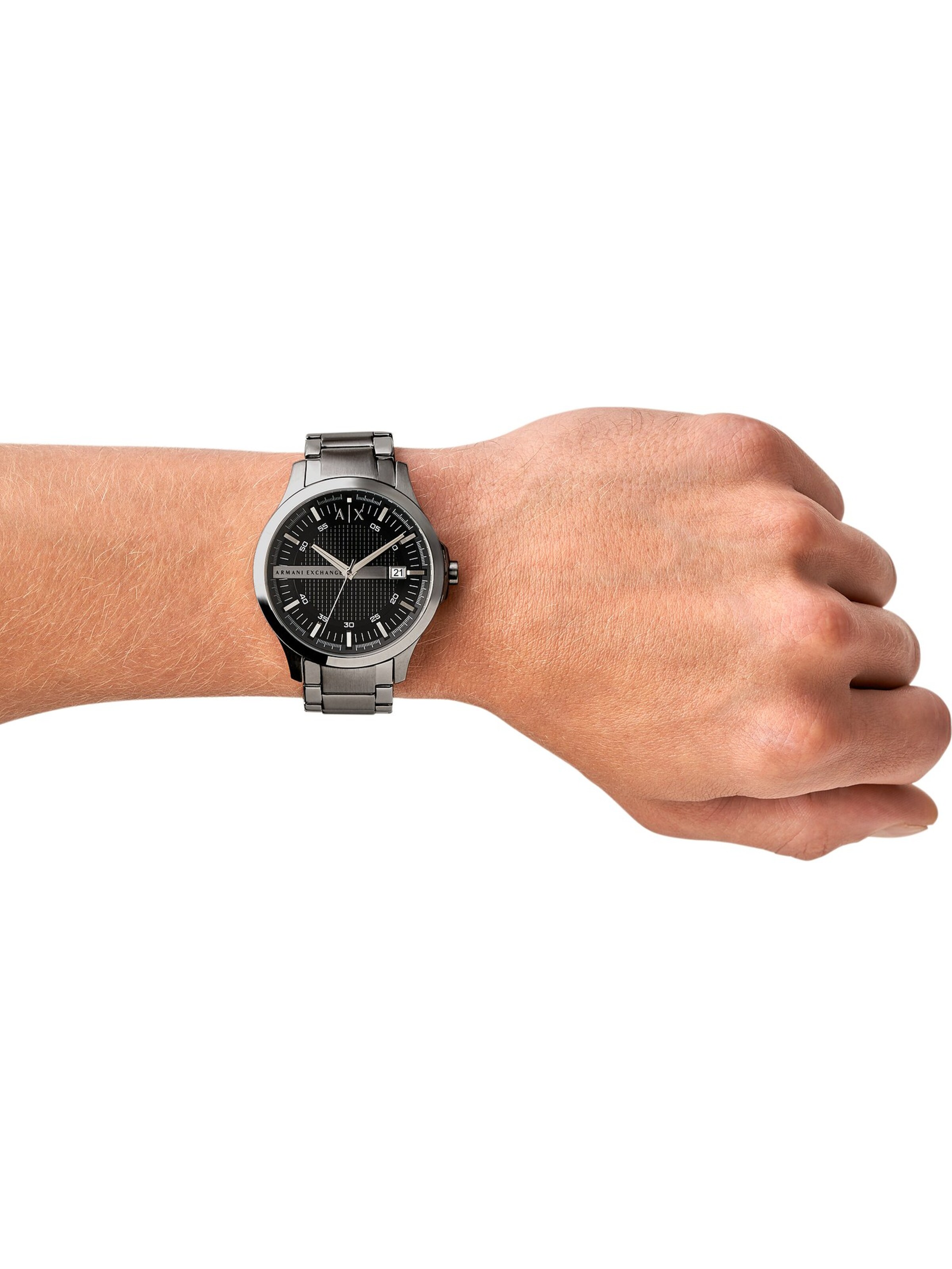 ARMANI EXCHANGE Analóg órák - ezüst: elől