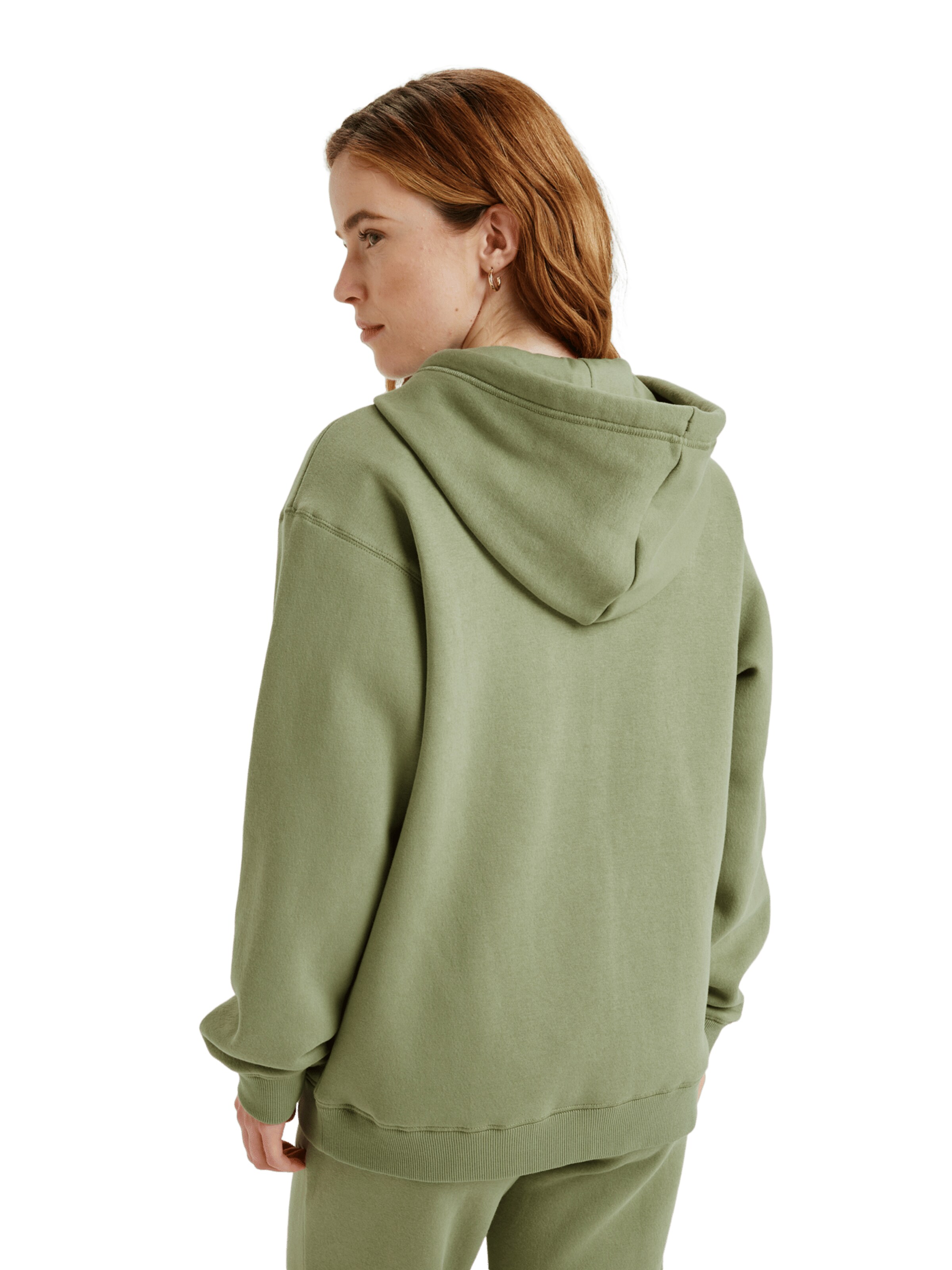 ROXY Zip-Up Hoodie 'Surf Stoked' in Green