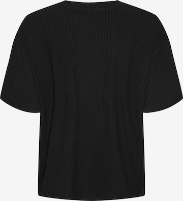 PIECES - Camiseta 'KYLIE' en negro