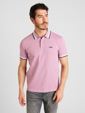 T-Shirt 'Paddy' BOSS en violet : devant