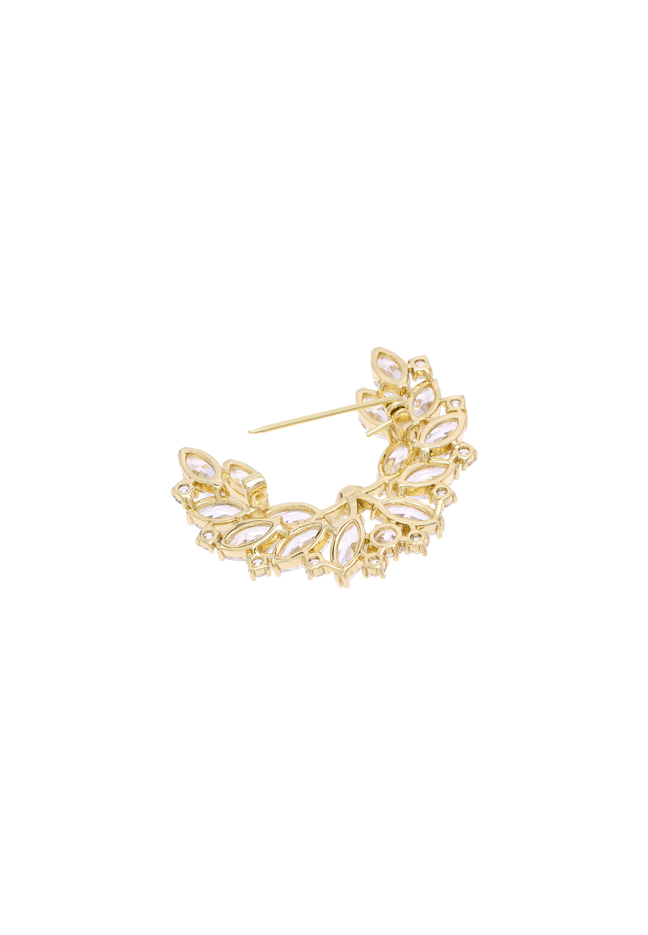 Broche usha BLACK LABEL en or