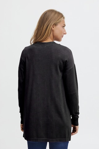 Fransa Knit Cardigan 'BLUME' in Black