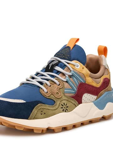 Baskets basses 'YAMANO 3 MAN' Flower Mountain en bleu
