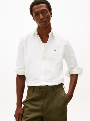 TOMMY HILFIGER Regular fit Overhemd in Wit: voorkant