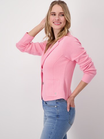 Blazer di monari in rosa