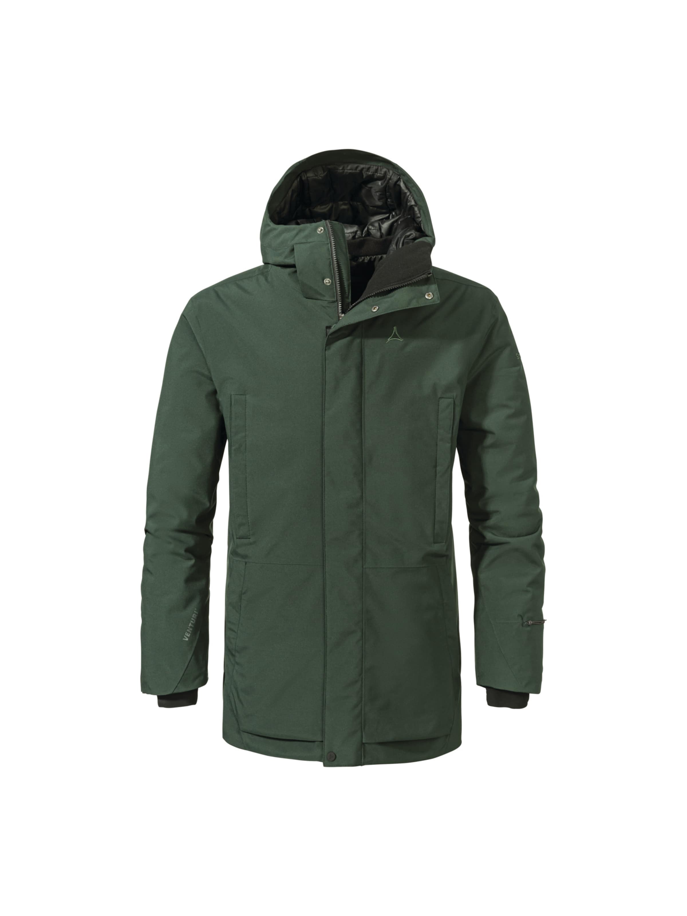 Schöffel Outdoor jacket ' Crivat MNS ' in Green: front