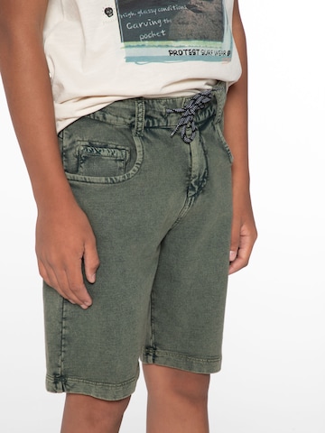 PROTEST Loose fit Pants 'ORLIN JR' in Green