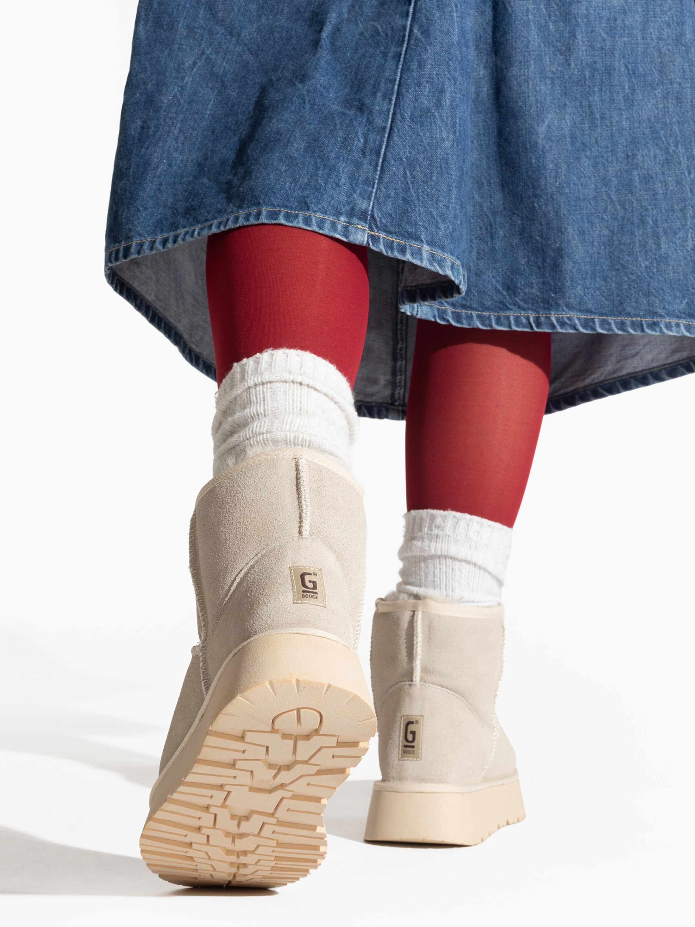 Gooce Boots 'THIMBLE' in Beige