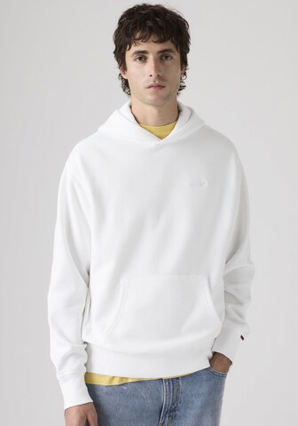 LEVI'S ® Sweatshirt 'THE AUTHENTIC' in Weiß: Vorderseite
