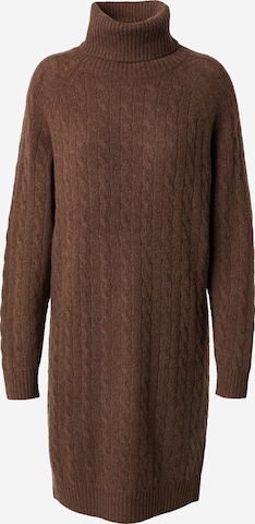 Polo Ralph Lauren Knitted dress in Brown: front